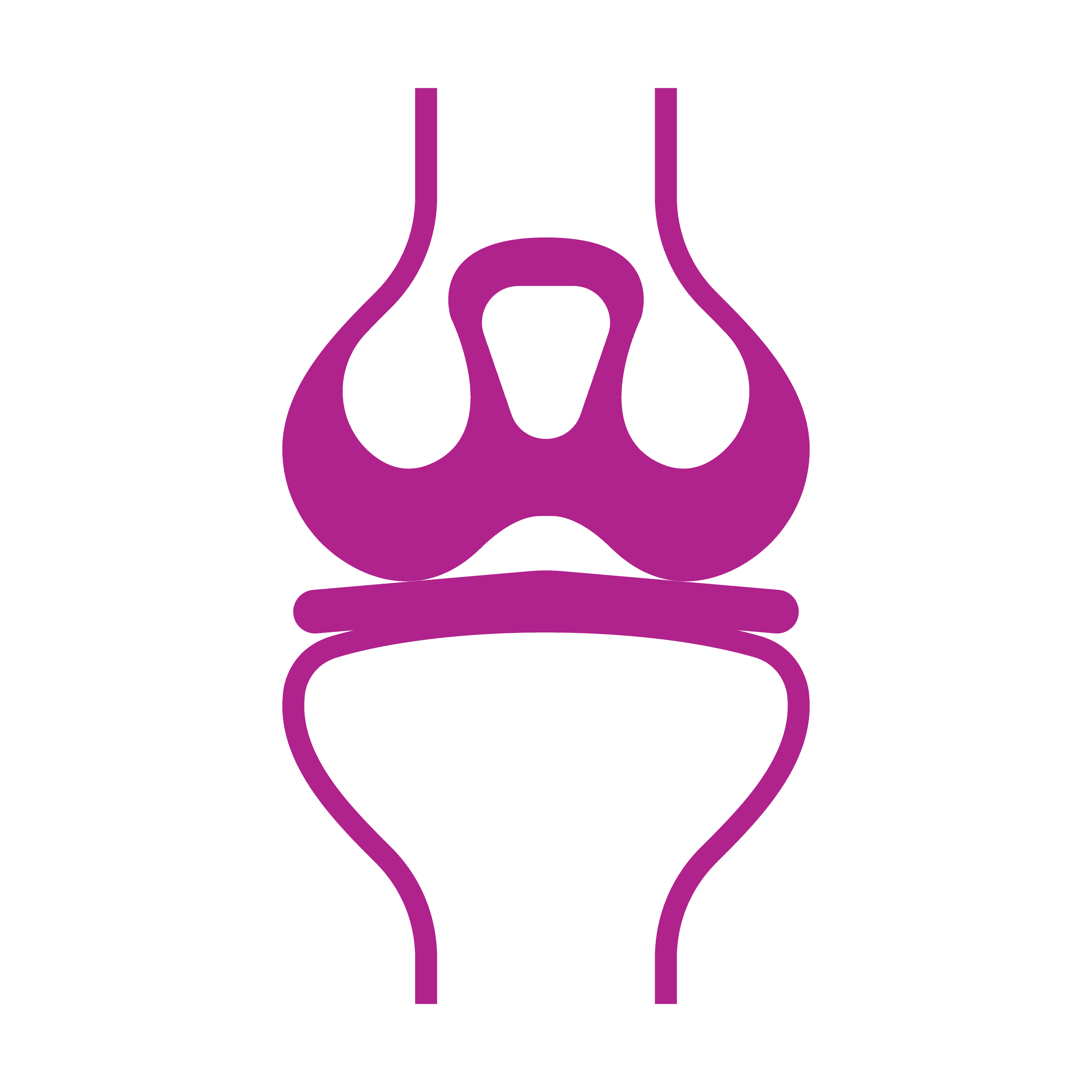 Joint replacement illustration